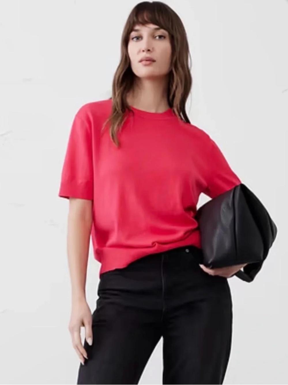 Banana Republic Forever Short Sleeve Sweater